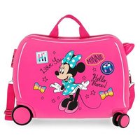 Maleta Infantil 2 Ruedas Multidireccionales Enjoy Minnie Hi Love