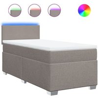 Cama Individual con Colchón Box Spring 80x200 cm CFW8282886