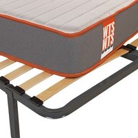 Colchón Sostenible HR con Visco y Somier Reforzado 16 Láminas de Madera 150x190 – Pack Rap What The Sleep