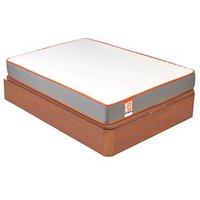 Pack Funk What The Sleep: Colchón Sostenible Muelles Ensacado Visco 135x190 + Canapé Abatible Gran Capacidad