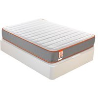 Pack Rock What The Sleep, Colchón Sostenible Hr Visco Soja Natural + Canapé Abatible Gran Capacidad, Entrega, Montaje Y Retirada Usado 90x190