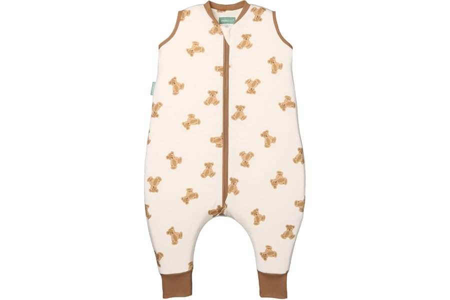 molis&co Pijama Manta con Pies 80 cm (2 años) 1.0 TOG 100% Algodón Oeko-Tex