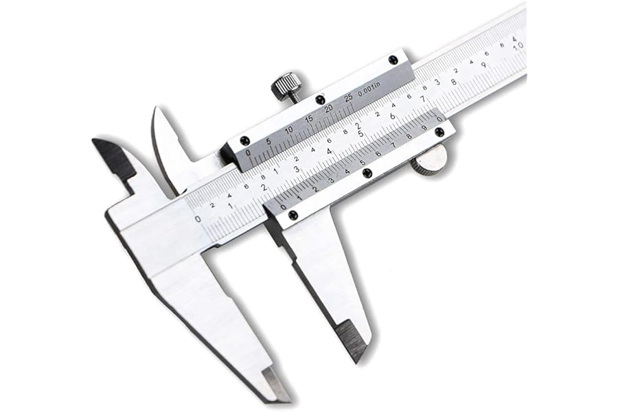 Calibrador Vernier Pie de Rey 0-150 mm (0-6 pulgadas) 0.02 mm