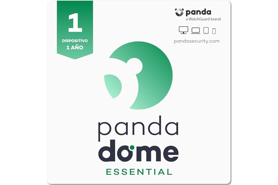 Panda Dome Essential – Antivirus Cloud y VPN ilimitada (1 dispositivo)