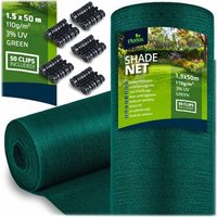 Red De Sombreo 1,5x50m 110 G/m2 + 50 Abrazaderas