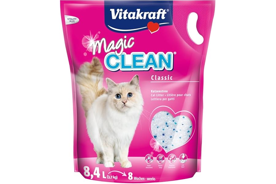 Vitakraft Magic Clean Classic - Arena no aglomerante para gatos