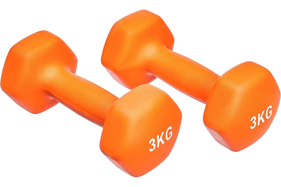 Amazon Basics Par de mancuernas de neopreno