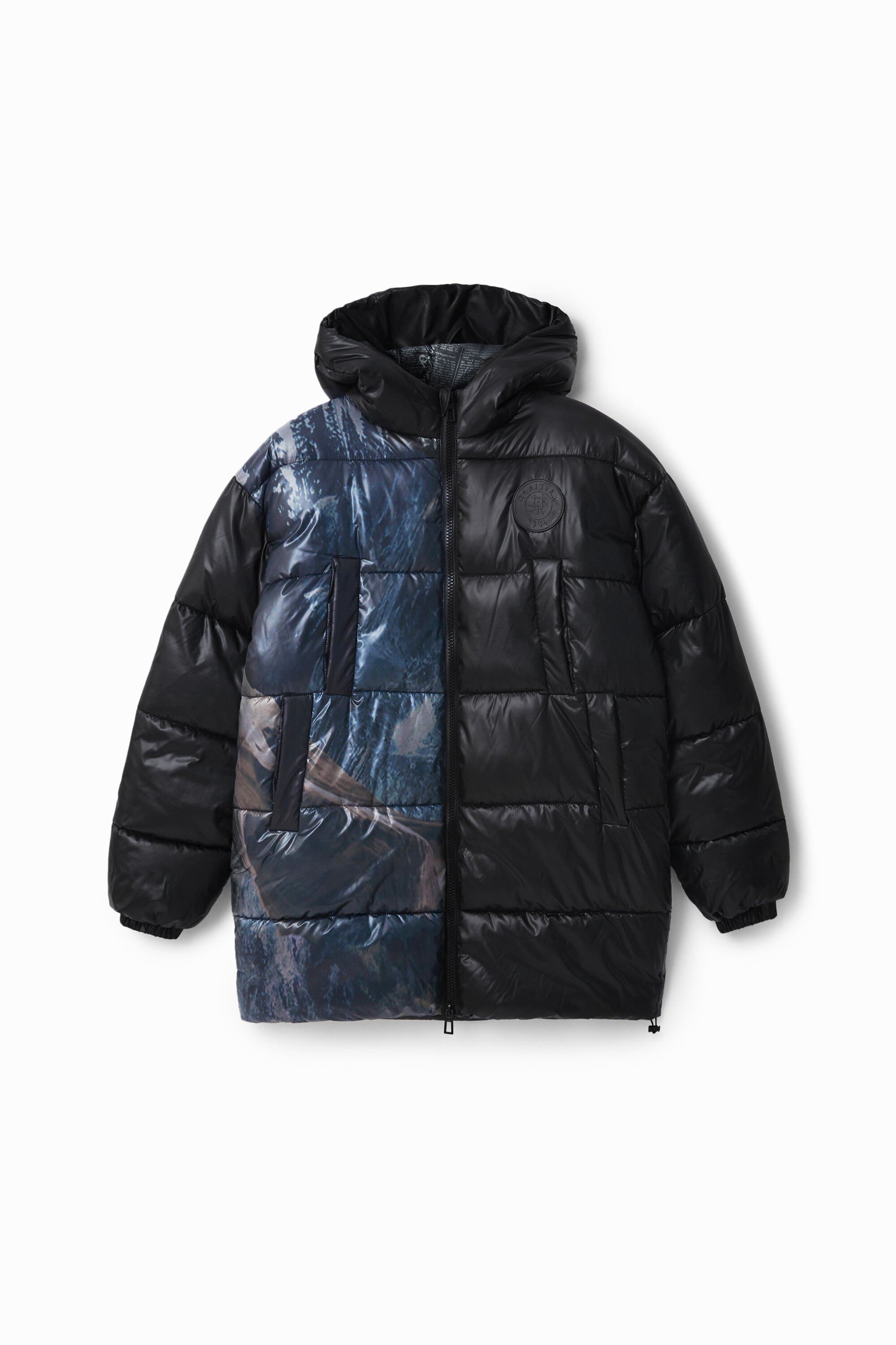 Abrigo acolchado Desigual para hombre Abrigo acolchado Desigual para hombre