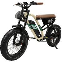 Onesport W66 Bici Eléctrica 500W 48V 13.5Ah 20" Ruedas Disco