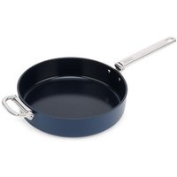 Sartén Antiadherente Poco Profunda 28 cm con Mango Plegable