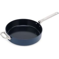 Sartén Poco Profunda Space 30 cm Antiadherente con Mango Plegable