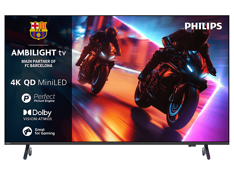 Philips 55MLED920/12 55" Mini LED UHD 4K Smart TV con Ambilight y P5 Perfect Picture Engine 120 Hz