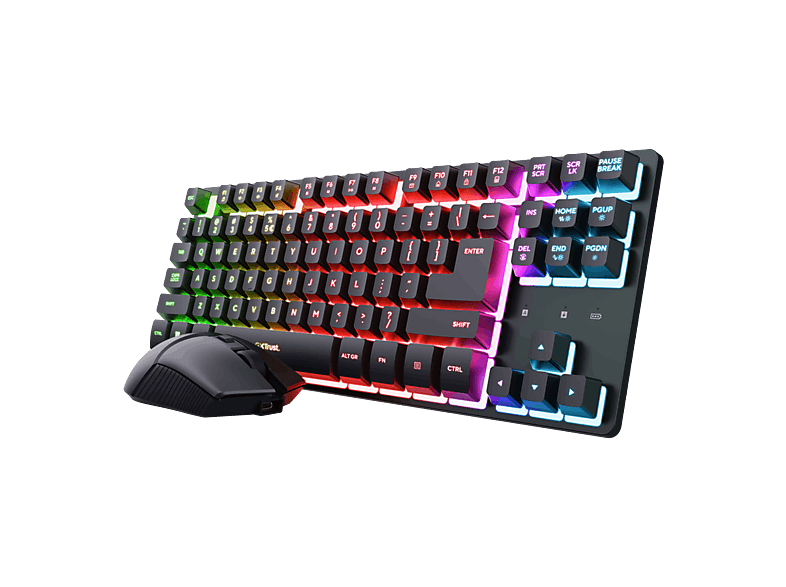 Pack gaming Trust GXT 832 Thado Inalámbrico