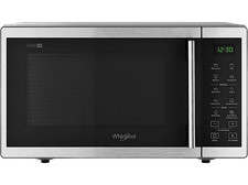 Microondas Whirlpool MWP 253 SX 900W con grill y 7 niveles, función descongelar