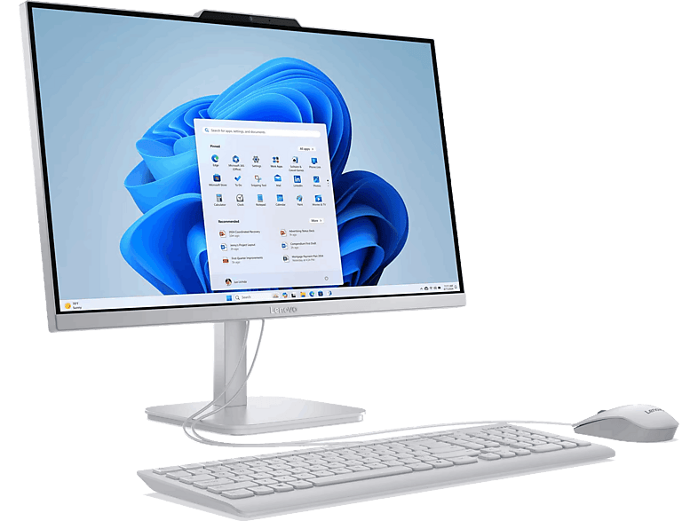 Lenovo A100 Todo en uno Intel Core i3-N305, 16GB RAM, 512GB SSD