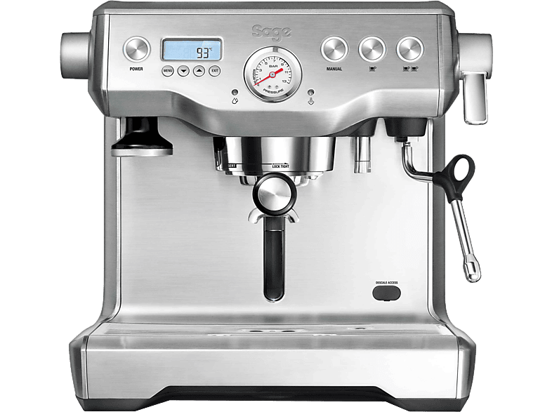 Cafetera express Sage Dual Boiler SES920BSS4EEU1 2 Tazas 15 bar 2200W