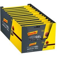 Powerbar Power Gel Shots Estuche 24 x 60 g Gominolas con Cafeína Sabor Cola