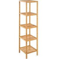 Estantería de Bambú 33x33x141 cm