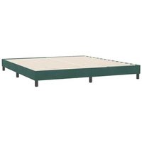 Estructura de cama sin colchón terciopelo 180x210 cm