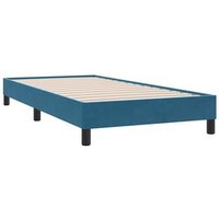 Estructura de Cama sin Colchón Terciopelo 90x220 cm Vidaxl