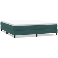 Cama Box Spring Sin Colchón Terciopelo 180x220 cm Vidaxl