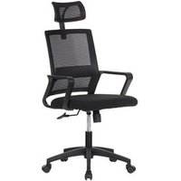 Cadeira de Escritório Ergonómica com Costas em Malha de Nylon Edm