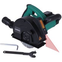 Vonroc Rozadora de Paredes con Láser 1700W 150mm con 2 discos de diamante, adaptador de aspiradora y bolsa de almacenamiento