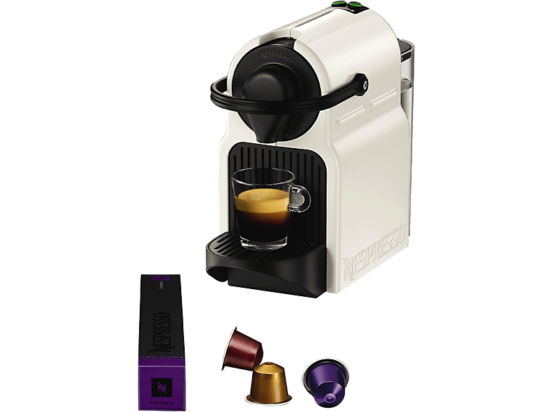 Cafetera de cápsulas Nespresso Krups INISSIA XN1001, 19 bares, 1260 W, Reacondicionado