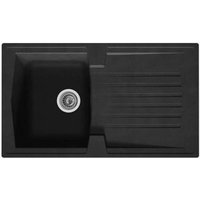 Fregadero de cocina de un solo tazón con escurridor Stradour