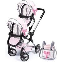 Silla Gemelar Para Muñecas - Bebé Paseo (RER26221)