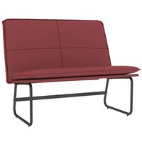 Banco de Cuero Sintético 100x75x76 cm Vidaxl