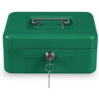 Amig Caja de Caudales de Seguridad para Dinero y Monedas con Bandeja y 2 Llaves