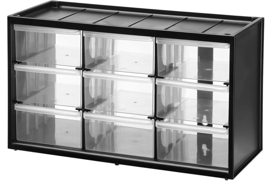 STANLEY Organizador de 3 niveles con 9 cajones