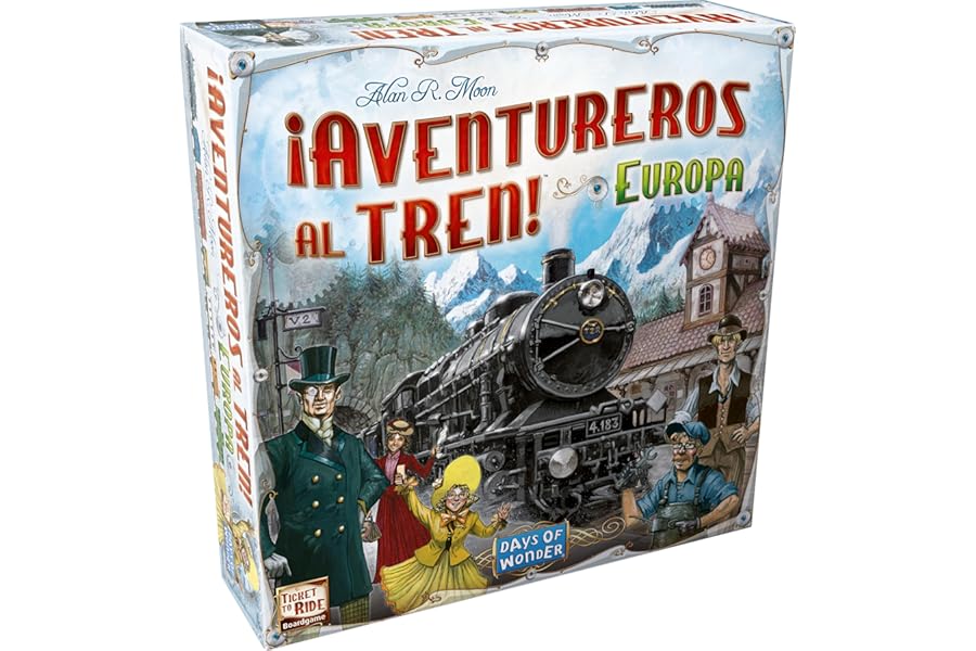 Aventureros al Tren! Europa – Juego de Mesa