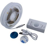 Tira LED 5V 1m con sensor recargable USB