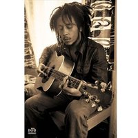 Póster Bob Marley Guitarra