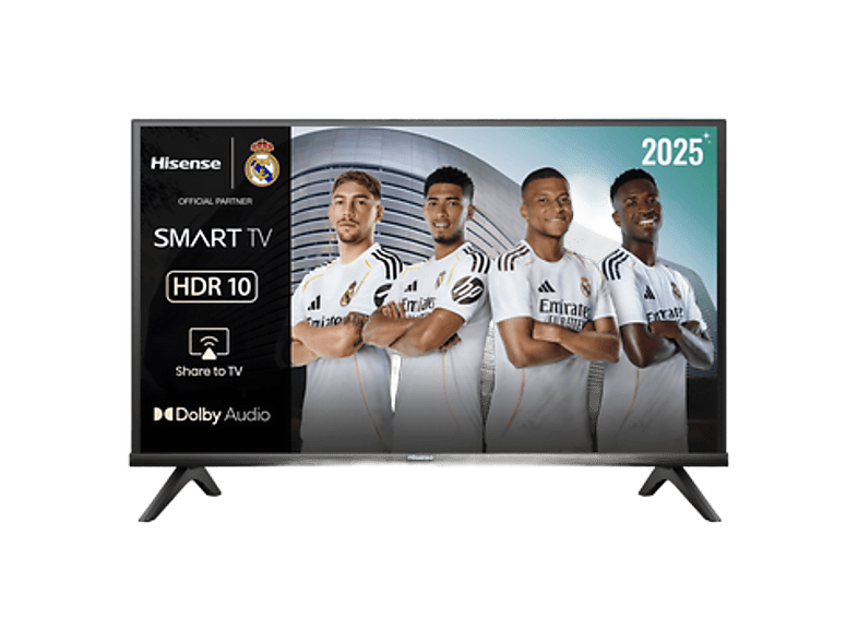 Televisor LED 32 Hisense 32A4Q Resolución 1080p Modo Juego, Deportes IA, DTS-X & Dolby Audio