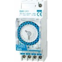 Interruptor Horario Analógico Semanal Duo Qrd Orbis 292032