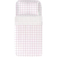 Juego de Sábanas Estampadas Cuadro - Cama 200 con 2 Fundas de Almohada