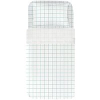 Juego de Sábanas Estampadas Cuadro - Cama 150 (2 Funda de Almohada 50x)