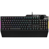 Teclado para juegos TUF K1 con membrana RGB Aura Sync, distribución Azerty, Asus
