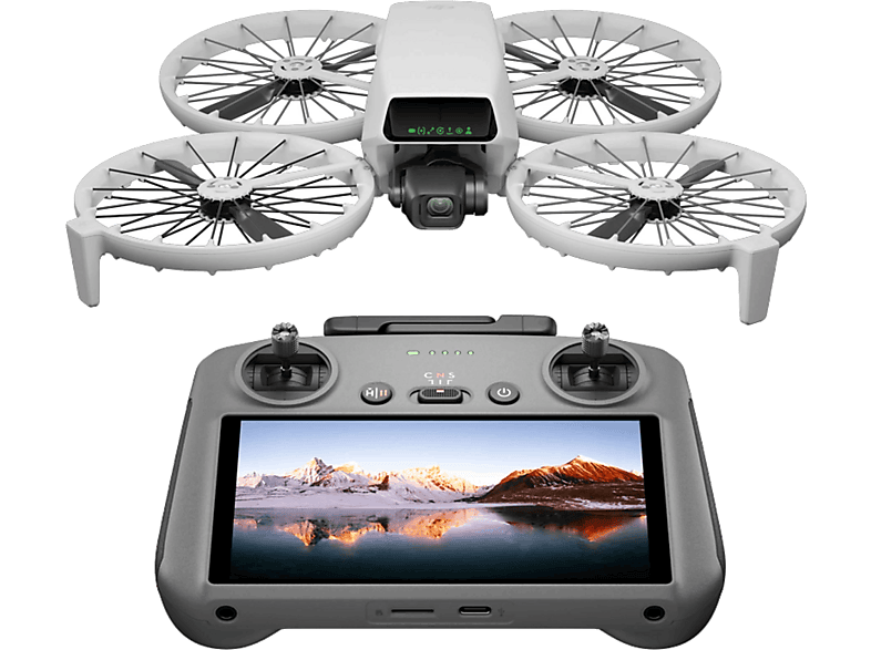 DJI Flip (DJI RC 2) 48 megapíxeles, 31 min de autonomía, seguimiento de sujetos AI, vídeo 4K