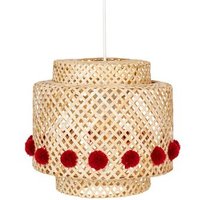 Lámpara Colgante Infantil Liby Bambú D28cm
