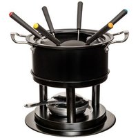 Juego de fondue de acero inoxidable para 6 personas