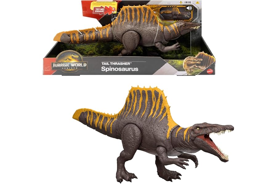 Mattel Jurassic World El Renacer Espinosaurio Cola Destructora