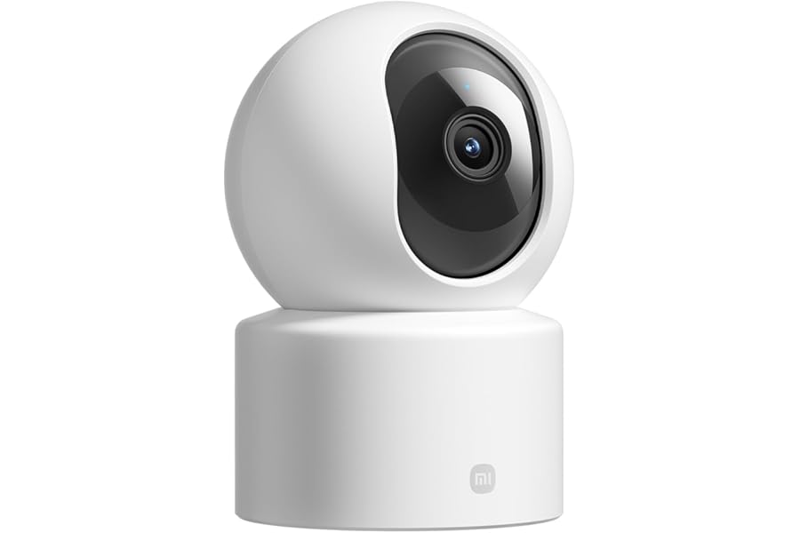 XIAOMI Smart Camera C301 - Cámara 2K 2304p 360° con visión nocturna y detección de movimiento
