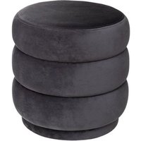 Puff de terciopelo Sinan 40x40 cm