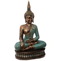 Buda Sentado de Poliresina/Piedra Atmosphera