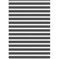 Estor Cebra 155x230 cm, Tejido Ancho 150,9 cm, Poliéster - Vidaxl