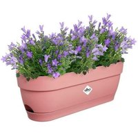 Maceta Loft Urban Redonda Perforada de Plástico con Ruedas